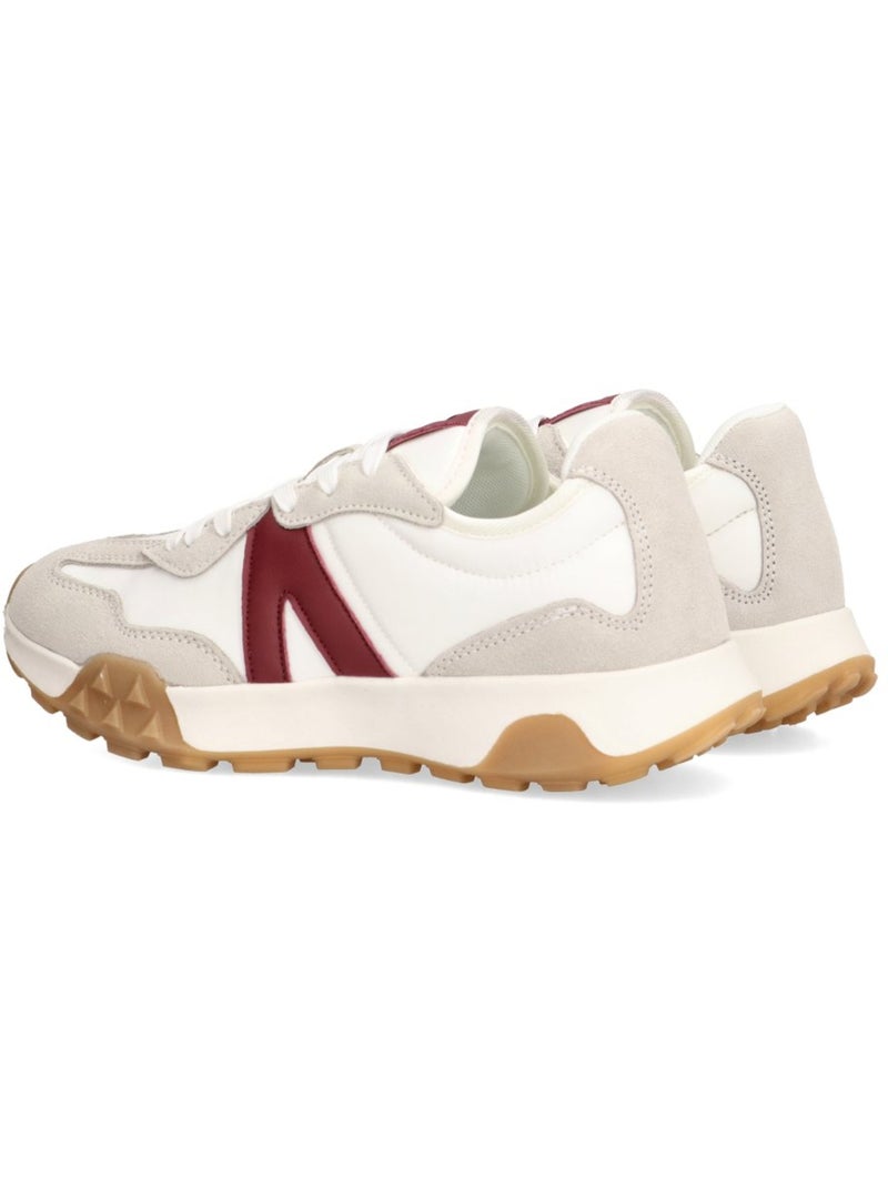 Deportivas Casual Hombre Suela Plana - Etika Burdeos - Kiabi