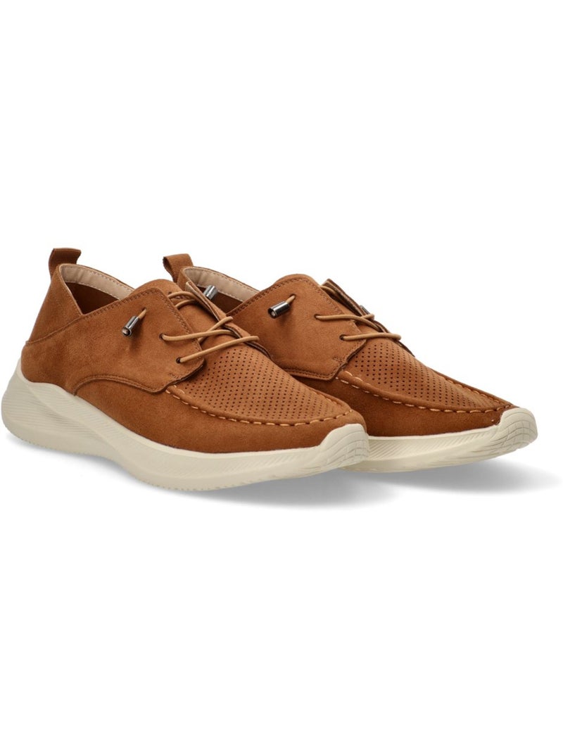 Deportivas Casual Hombre Suela Plana - Etika Camel - Kiabi