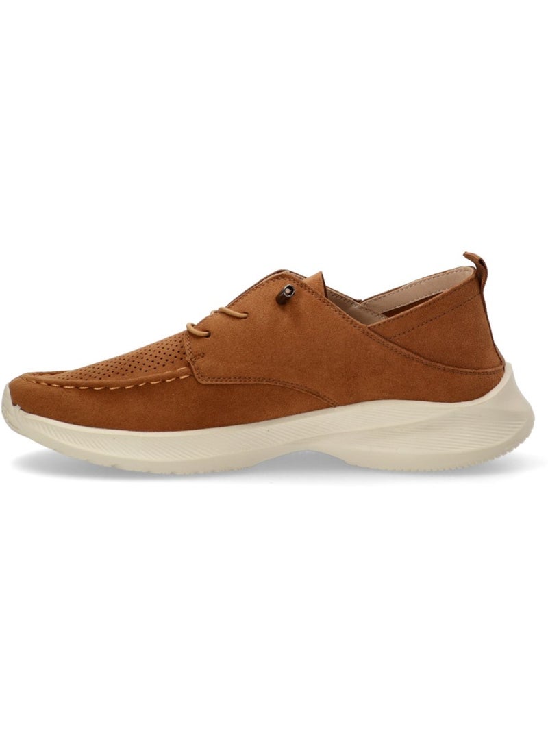 Deportivas Casual Hombre Suela Plana - Etika Camel - Kiabi