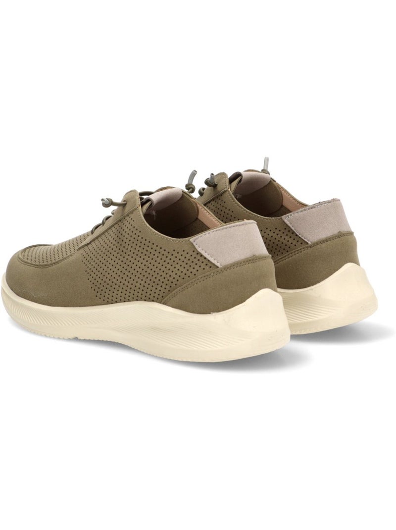 Deportivas Casual Hombre Suela Plana - Etika Caqui - Kiabi