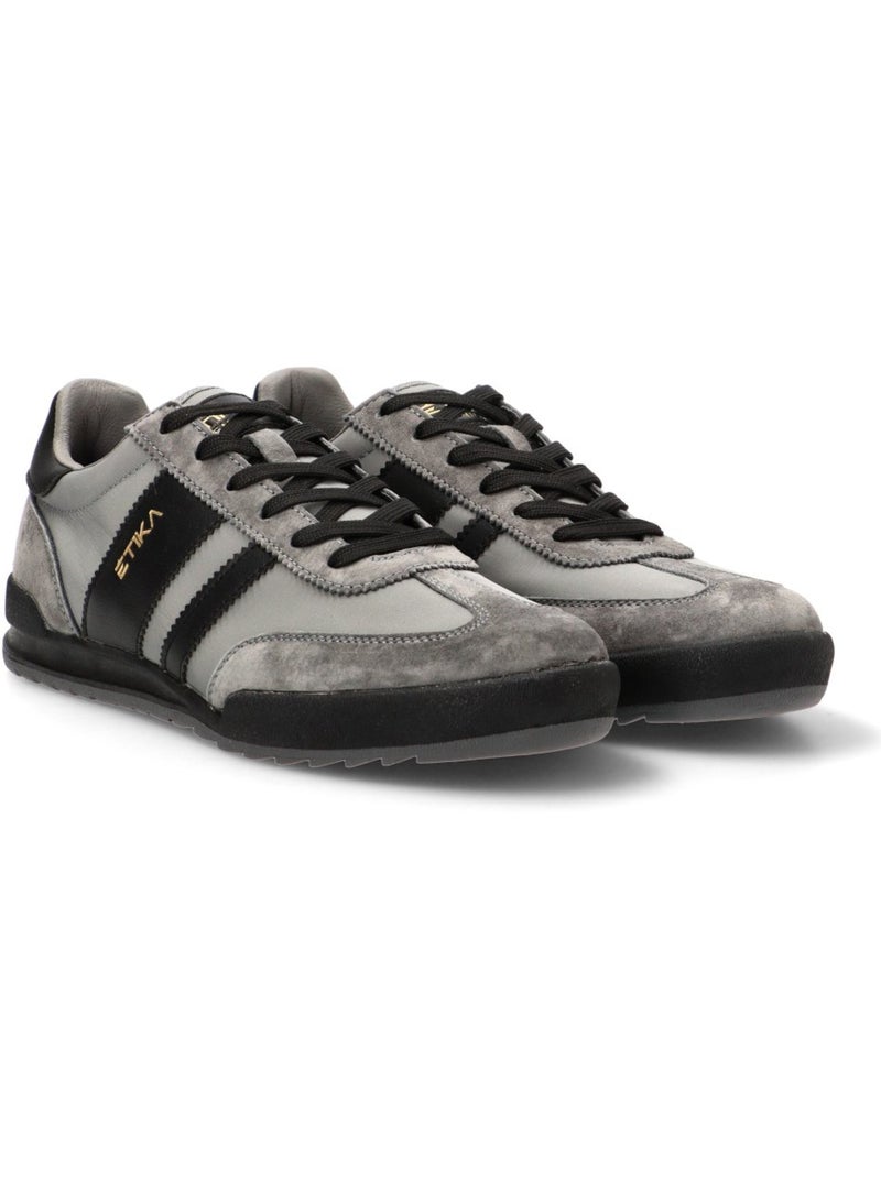 Deportivas Casual Hombre Suela Plana - Etika Gris - Kiabi