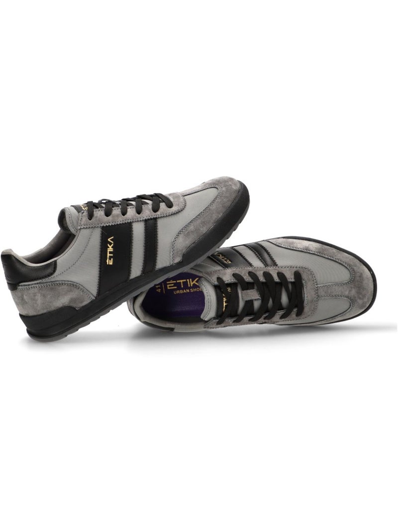 Deportivas Casual Hombre Suela Plana - Etika Gris - Kiabi