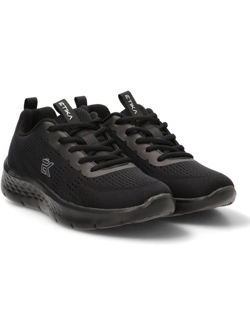 Deportivas Casual Hombre Suela Plana - Etika Negro - Kiabi