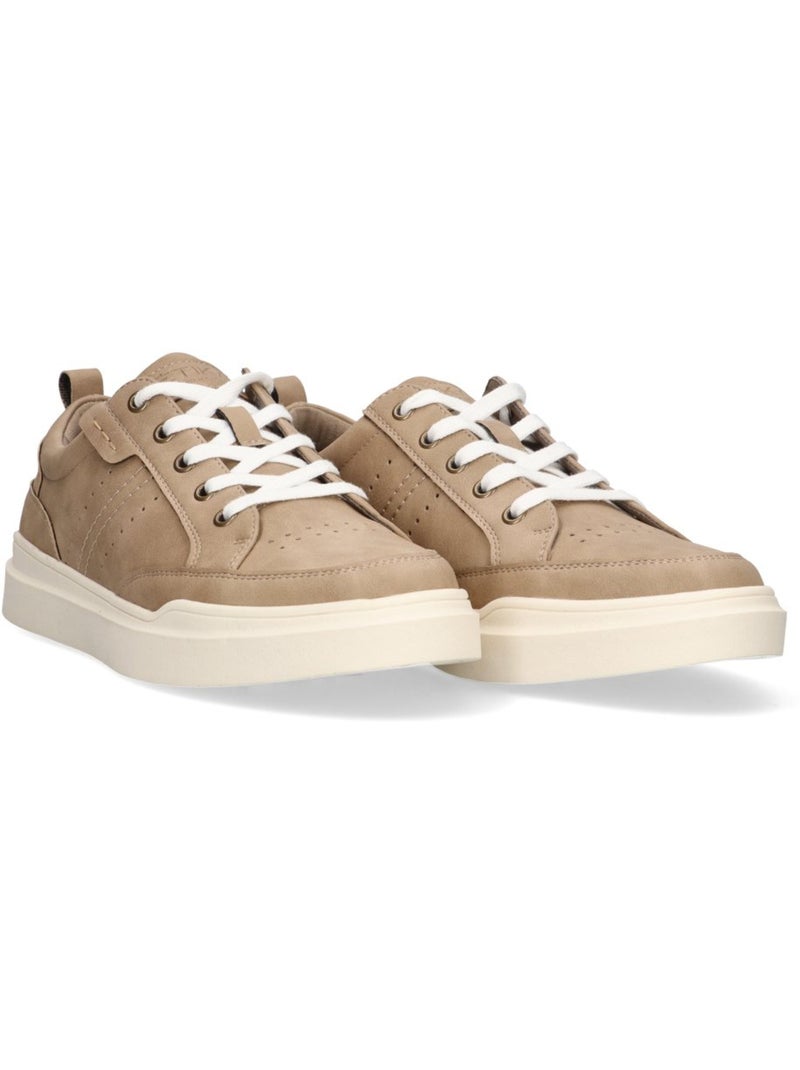 Deportivas Casual Hombre Suela Plana - Etika Taupe - Kiabi