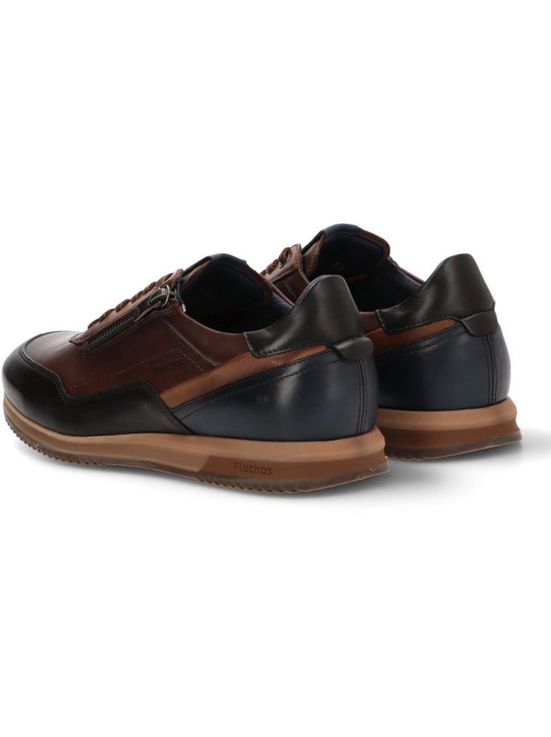 Deportivas Casual Hombre Suela Plana - Fluchos Marrón - Kiabi