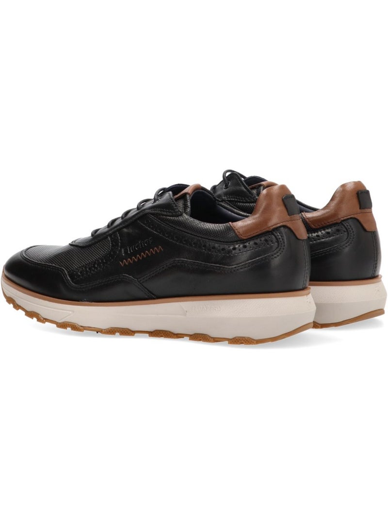 Deportivas Casual Hombre Suela Plana - Fluchos Negro - Kiabi