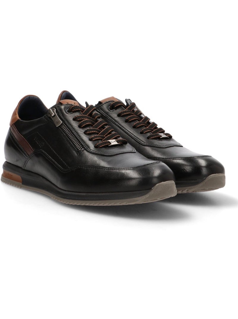 Deportivas Casual Hombre Suela Plana - Fluchos Negro - Kiabi