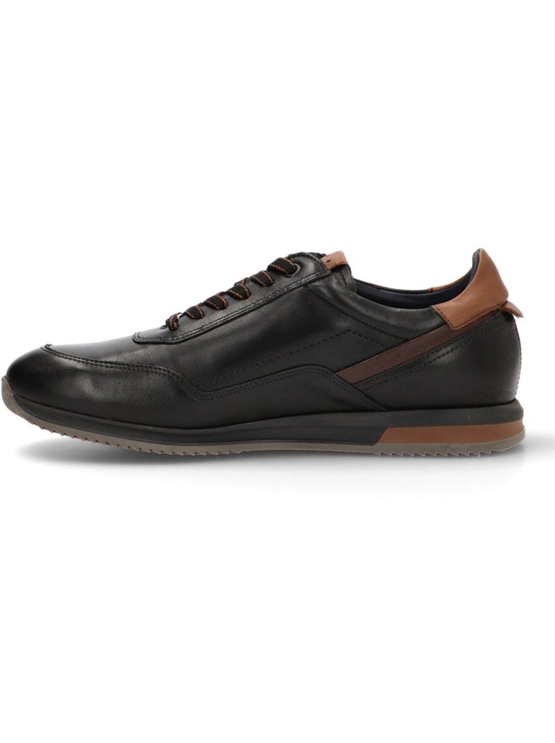 Deportivas Casual Hombre Suela Plana - Fluchos Negro - Kiabi