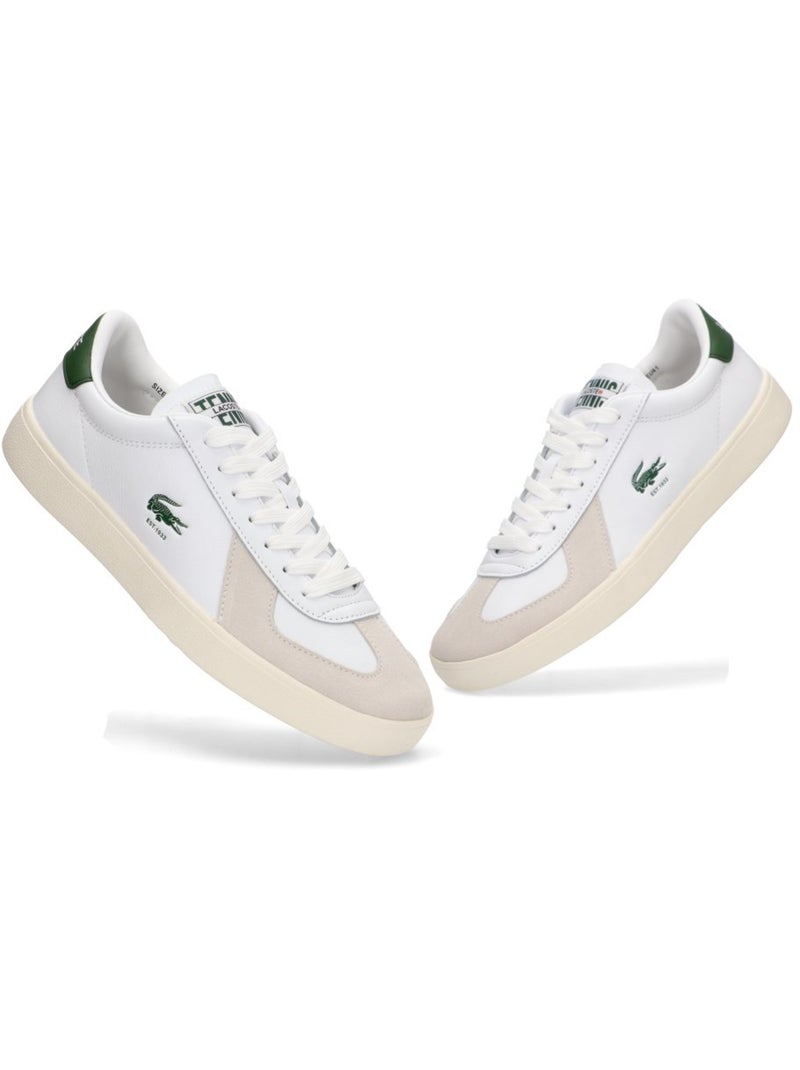 Deportivas Casual Hombre Suela Plana - Lacoste Blanco - Kiabi