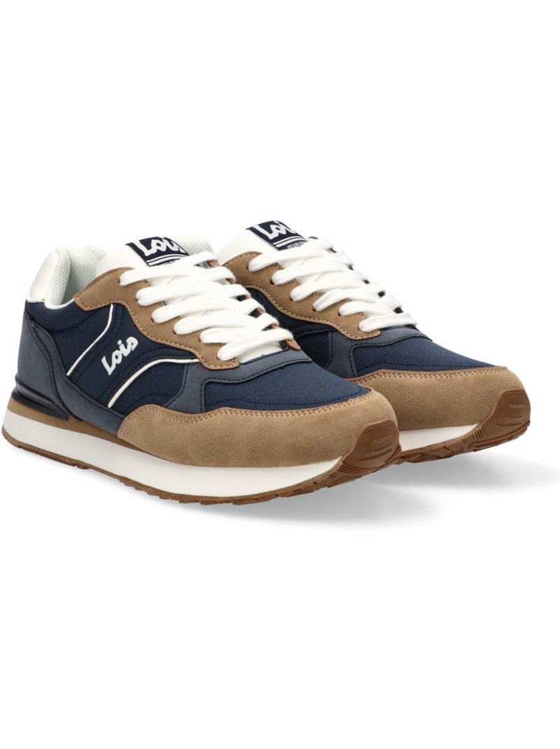 Deportivas Casual Hombre Suela Plana - Lois Azul vaquero - Kiabi