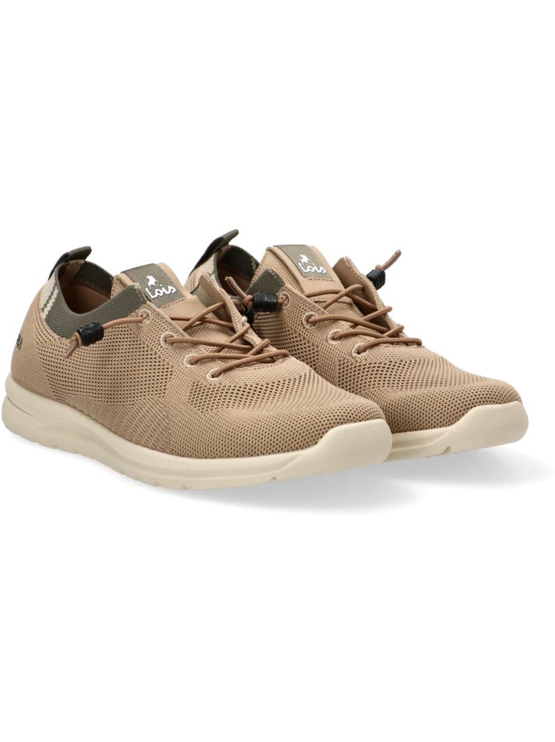 Deportivas Casual Hombre Suela Plana - Lois Beige - Kiabi