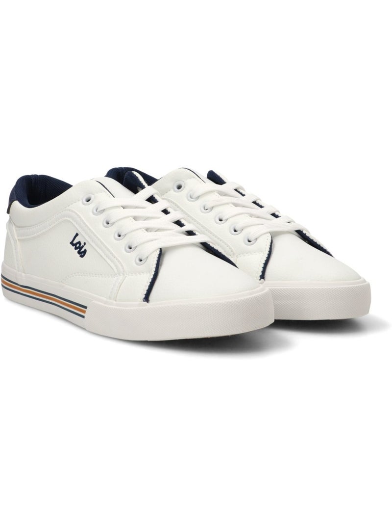 Deportivas casual hombre suela plana - lois Blanco - Kiabi
