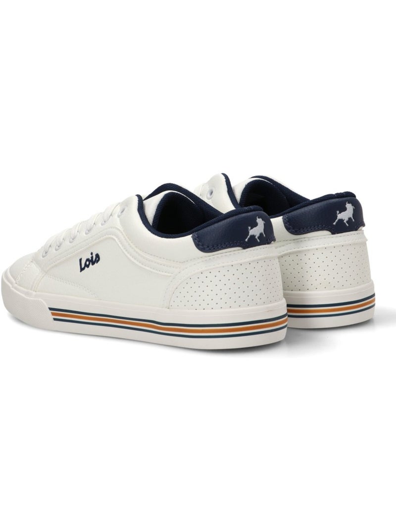 Deportivas casual hombre suela plana - lois Blanco - Kiabi