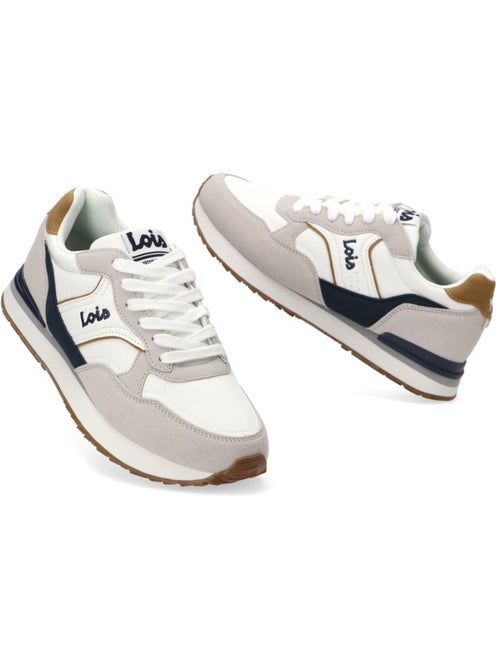 Deportivas Casual Hombre Suela Plana - Lois - Kiabi