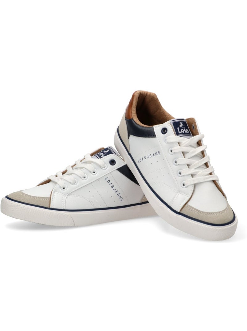 Deportivas Casual Hombre Suela Plana - Lois Blanco - Kiabi