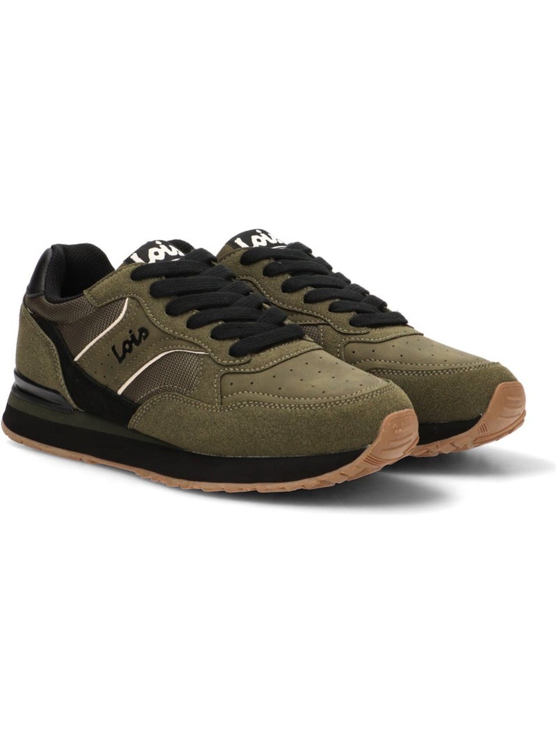 Deportivas casual hombre suela plana - lois Verde - Kiabi