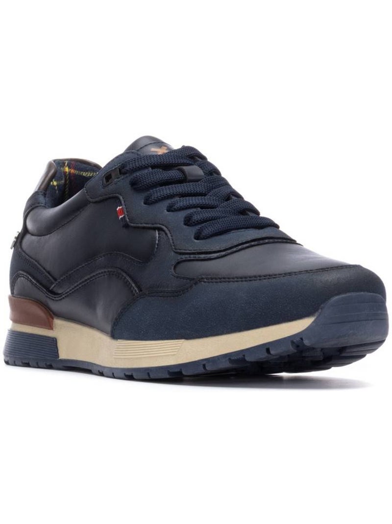 Deportivas Casual Hombre Suela Plana - Modelo 144509 Azul marino - Kiabi