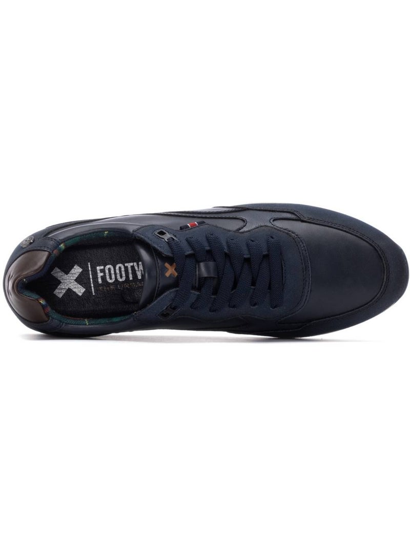 Deportivas Casual Hombre Suela Plana - Modelo 144509 Azul marino - Kiabi