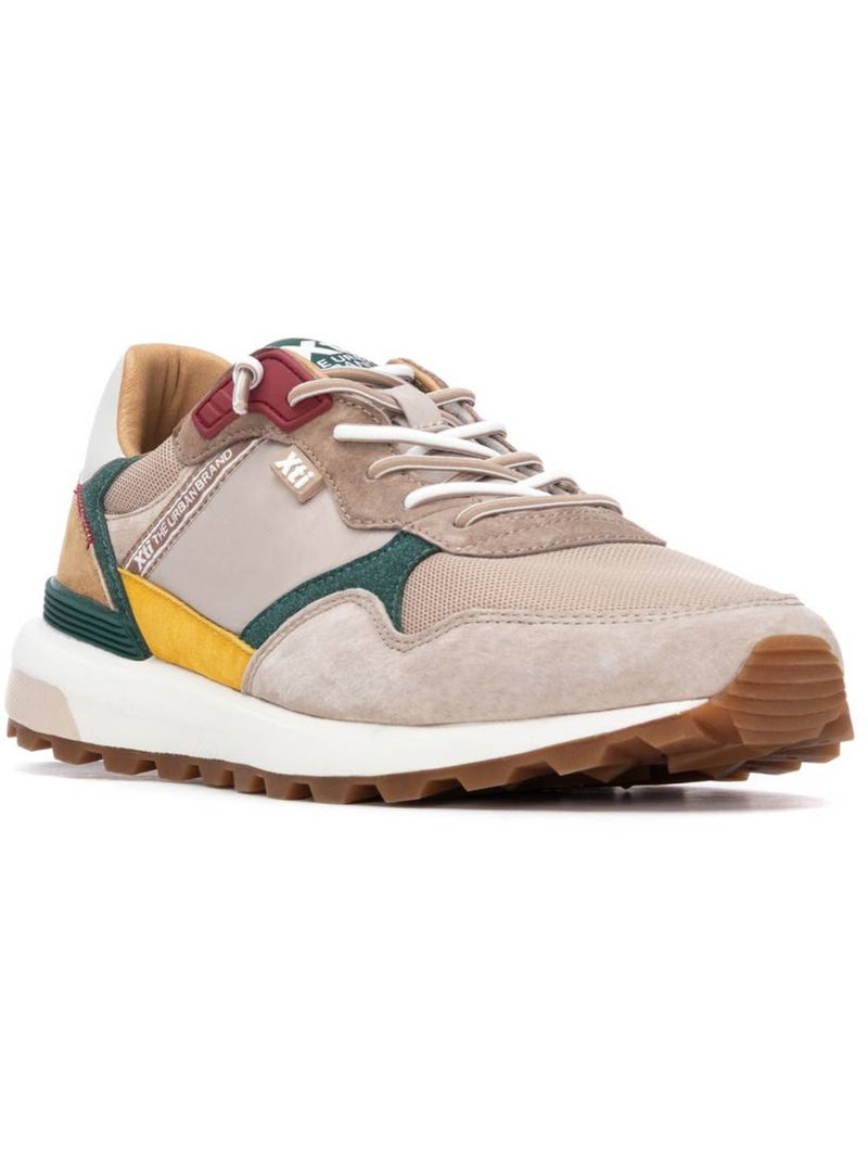 Deportivas Casual Hombre Suela Plana - Modelo 145717 Beige - Kiabi