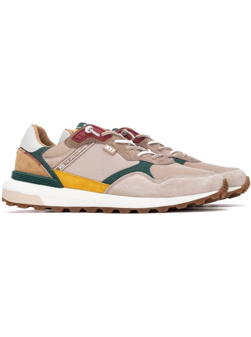 Deportivas Casual Hombre Suela Plana - Modelo 145717 Beige - Kiabi