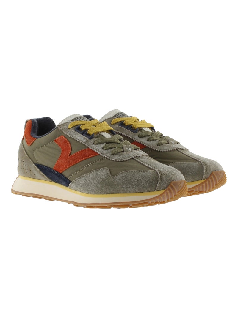 Deportivas Casual Hombre Suela Plana - Modelo 8812100 Caqui - Kiabi