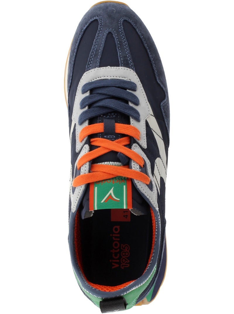 Deportivas Casual Hombre Suela Plana - Modelo 8813100 Azul - Kiabi