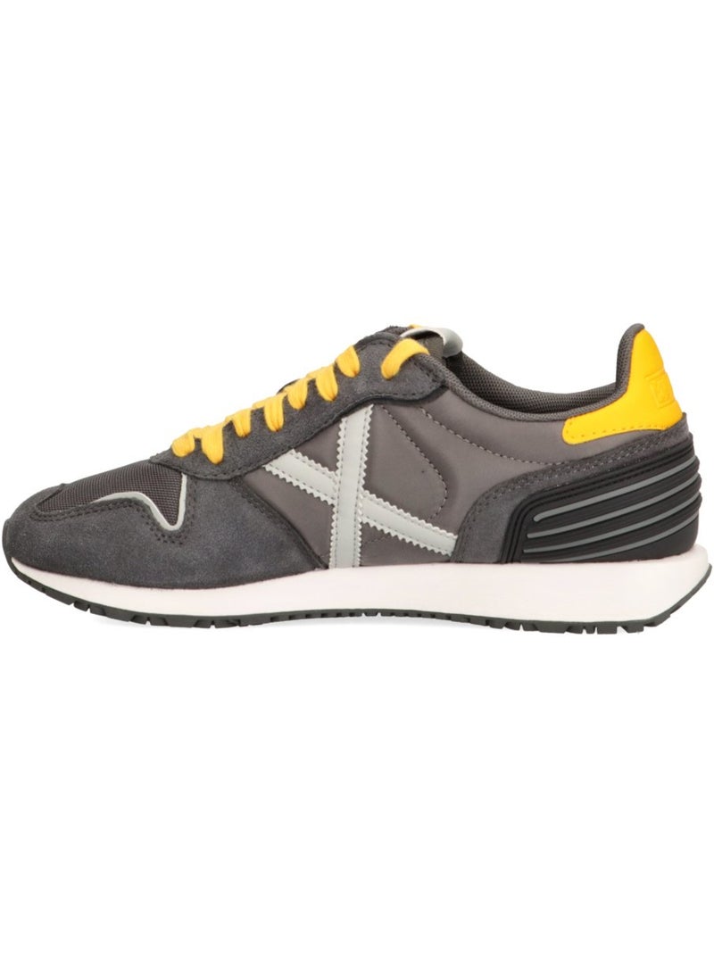 Deportivas casual hombre suela plana - munich Negro - Kiabi