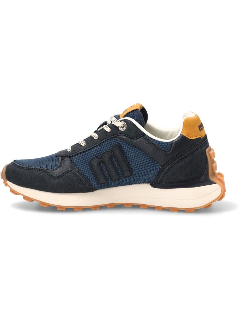 Deportivas Casual Hombre Suela Plana - Mustang Azul marino - Kiabi