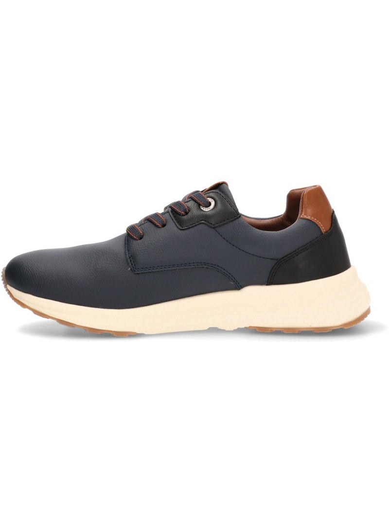 Deportivas Casual Hombre Suela Plana - Mustang Azul marino - Kiabi
