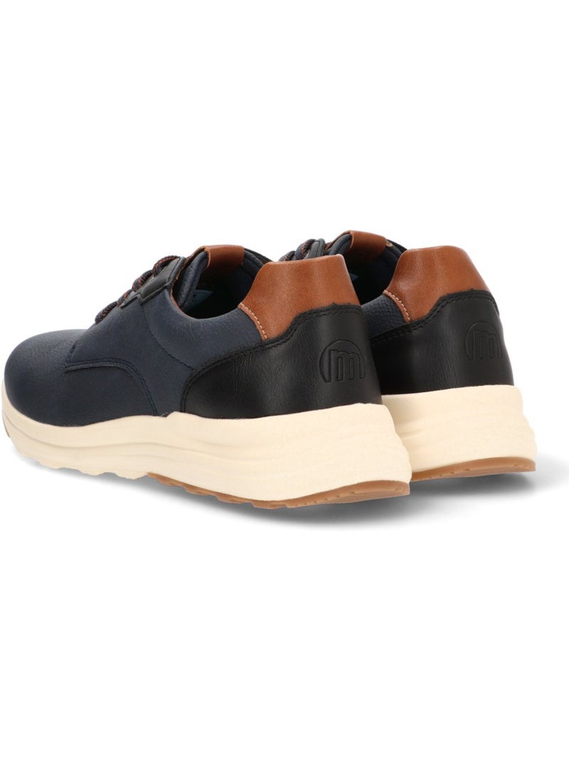 Deportivas Casual Hombre Suela Plana - Mustang Azul marino - Kiabi