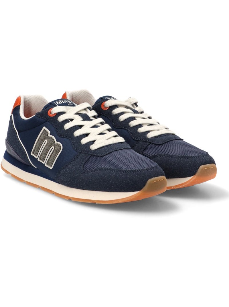 Deportivas Casual Hombre Suela Plana - Mustang Azul marino - Kiabi