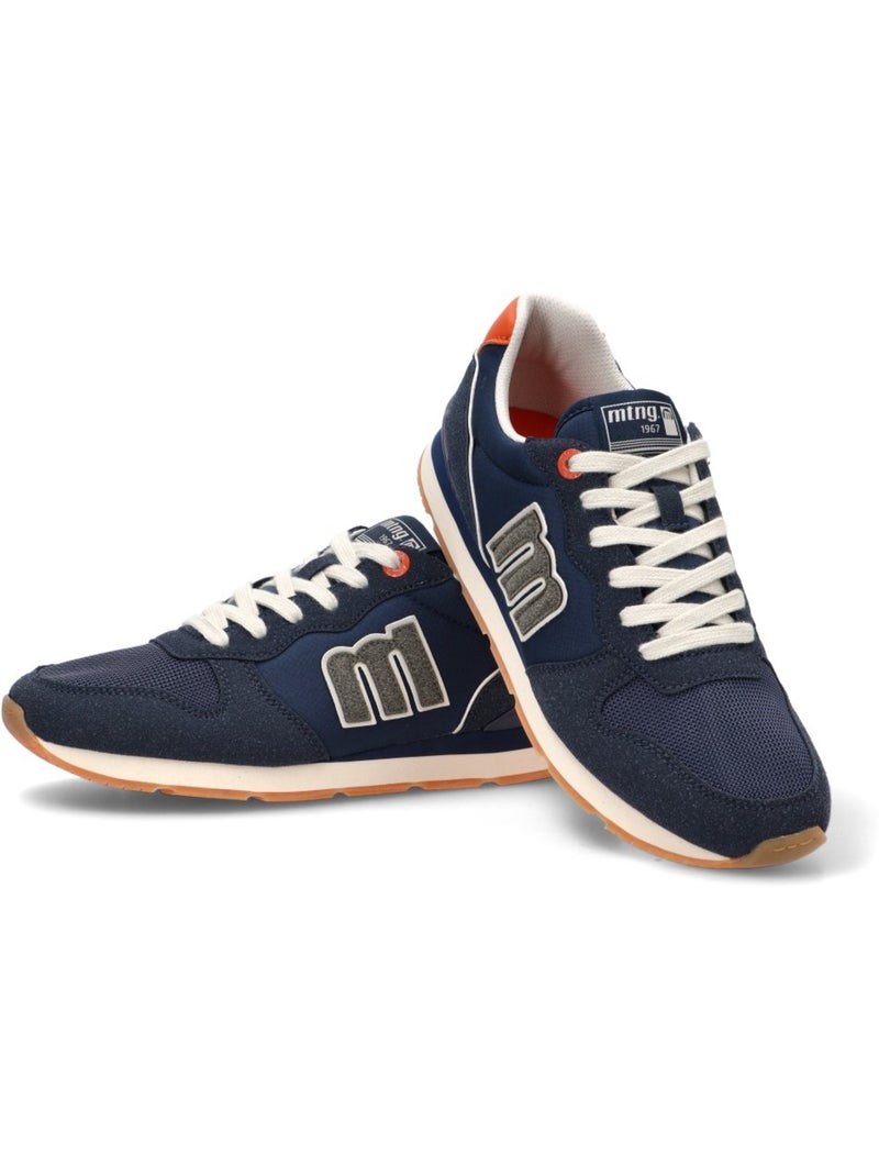 Deportivas Casual Hombre Suela Plana - Mustang Azul marino - Kiabi