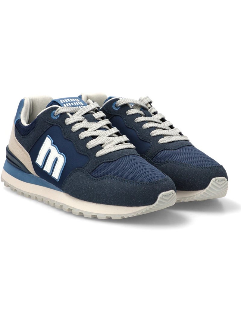 Deportivas Casual Hombre Suela Plana - Mustang Azul marino - Kiabi
