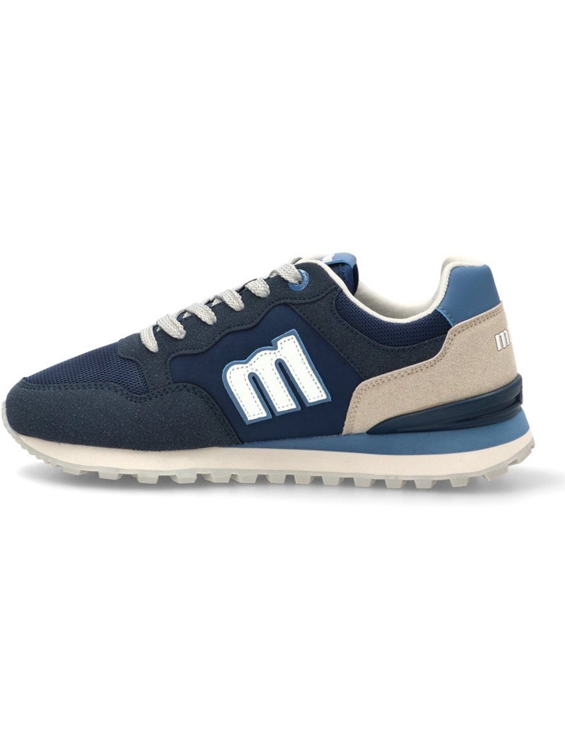 Deportivas Casual Hombre Suela Plana - Mustang Azul marino - Kiabi