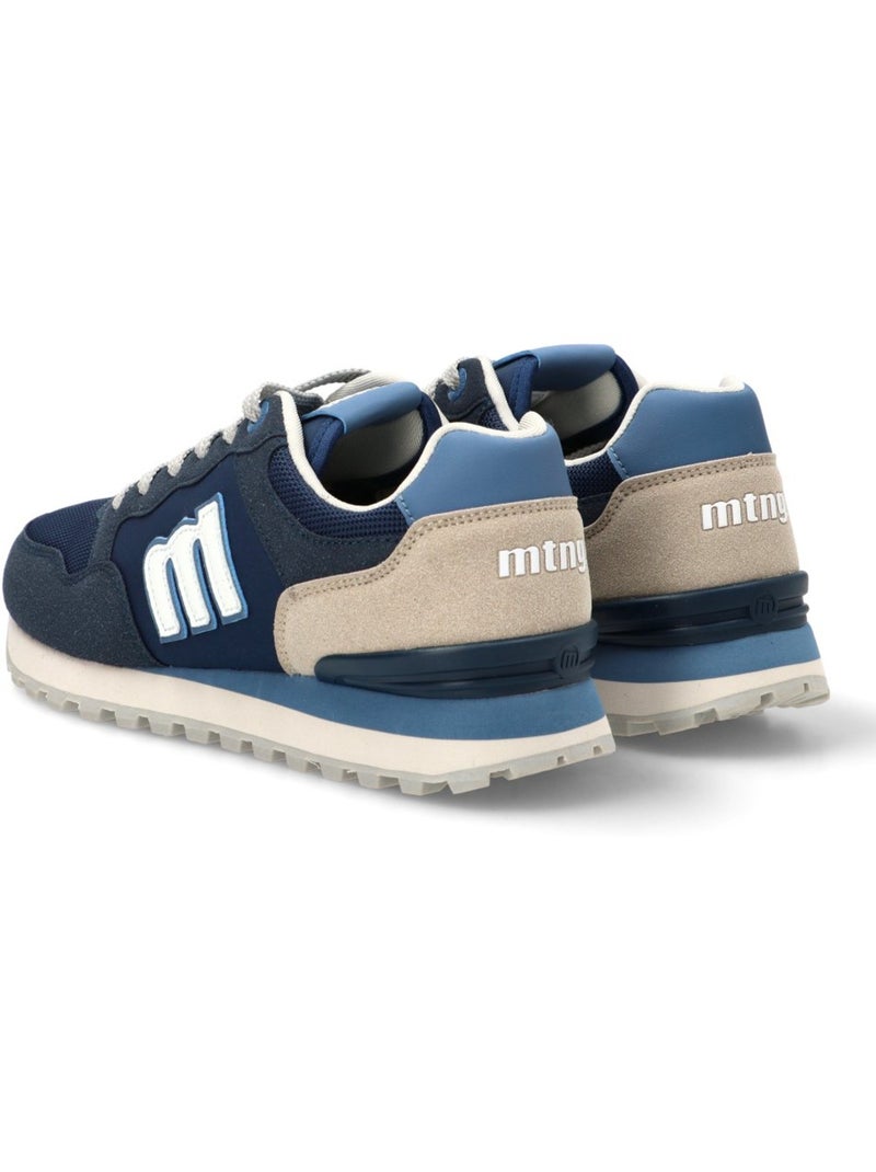 Deportivas Casual Hombre Suela Plana - Mustang Azul marino - Kiabi