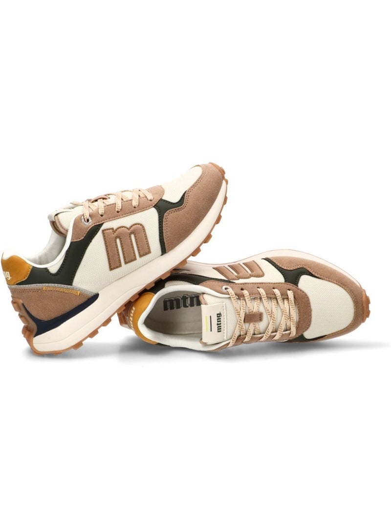 Deportivas Casual Hombre Suela Plana - Mustang Beige - Kiabi