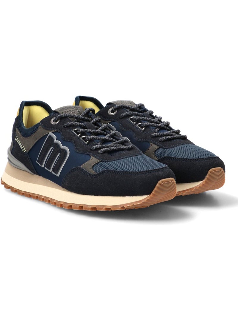 Deportivas casual hombre suela plana - mustang Blanco - Kiabi