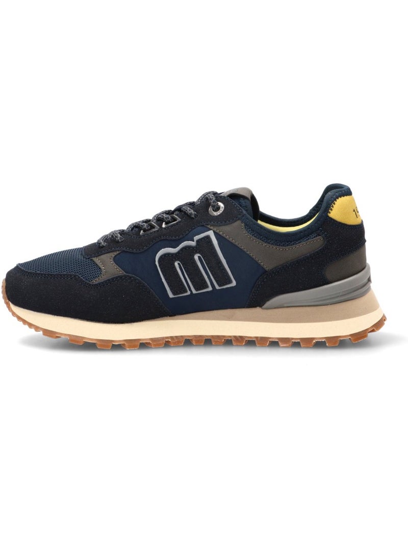 Deportivas casual hombre suela plana - mustang Blanco - Kiabi