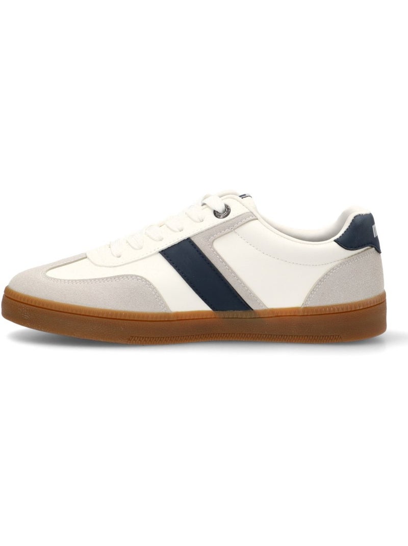 Deportivas Casual Hombre Suela Plana - Mustang Blanco - Kiabi