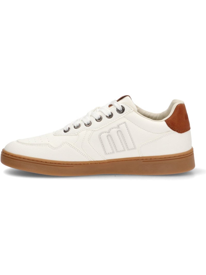 Deportivas Casual Hombre Suela Plana - Mustang Blanco - Kiabi