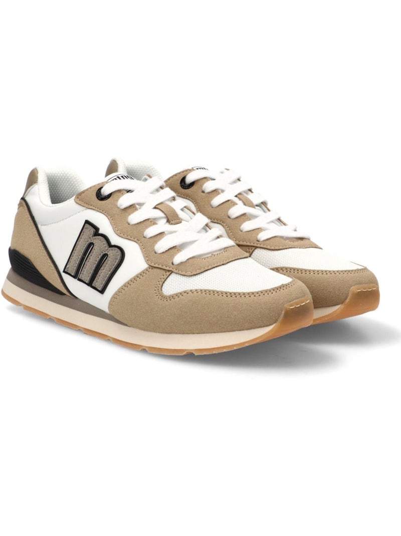 Deportivas Casual Hombre Suela Plana - Mustang Blanco - Kiabi