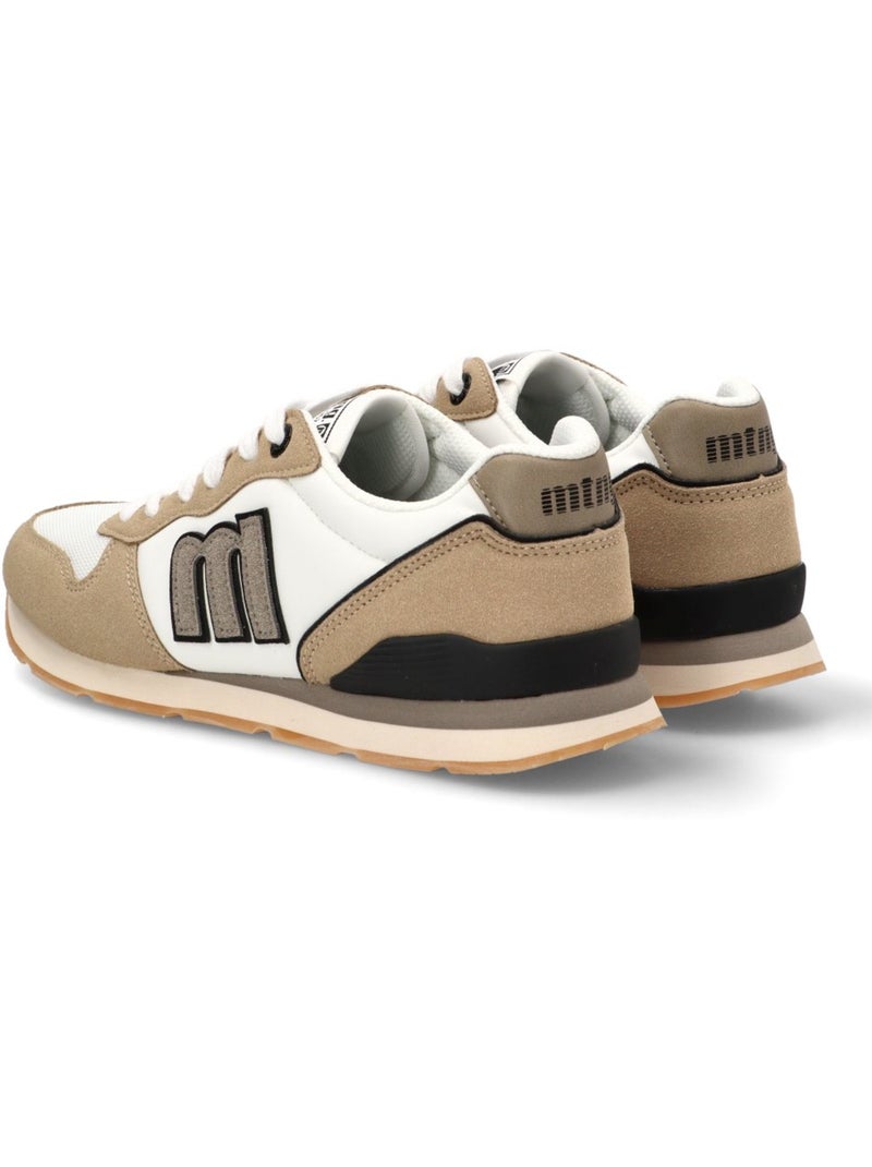 Deportivas Casual Hombre Suela Plana - Mustang Blanco - Kiabi