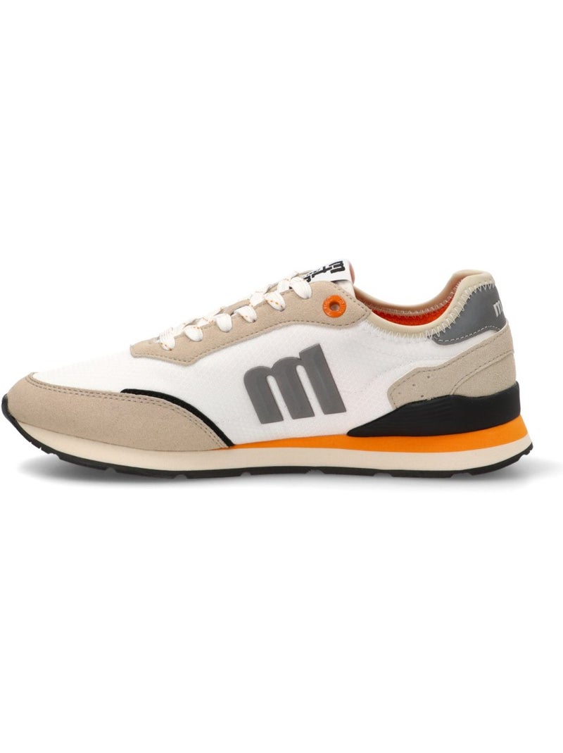 Deportivas Casual Hombre Suela Plana - Mustang Blanco - Kiabi