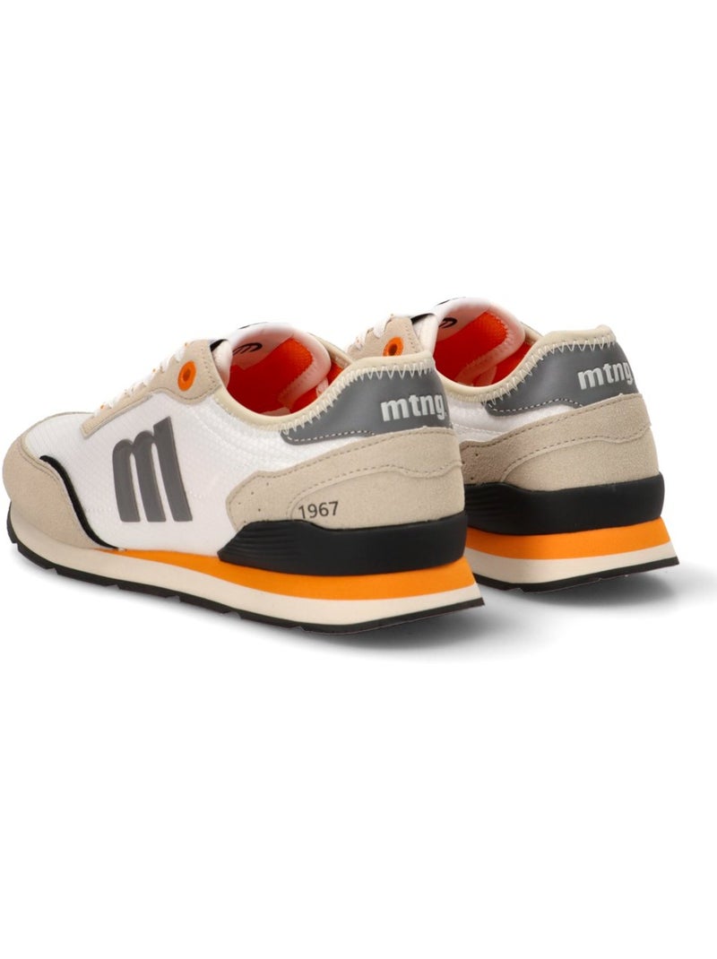 Deportivas Casual Hombre Suela Plana - Mustang Blanco - Kiabi