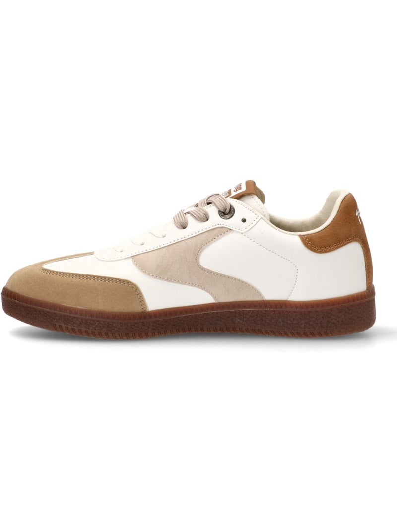 Deportivas Casual Hombre Suela Plana - Mustang Blanco - Kiabi