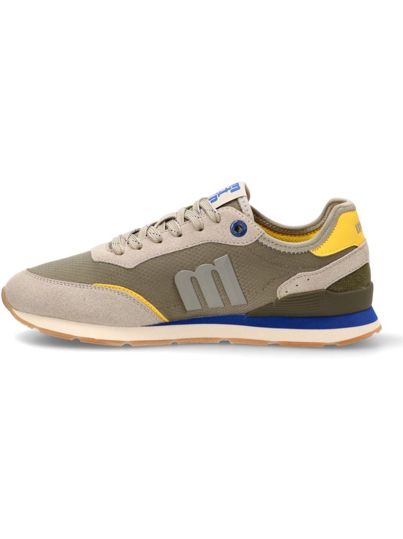 Deportivas Casual Hombre Suela Plana - Mustang Caqui - Kiabi