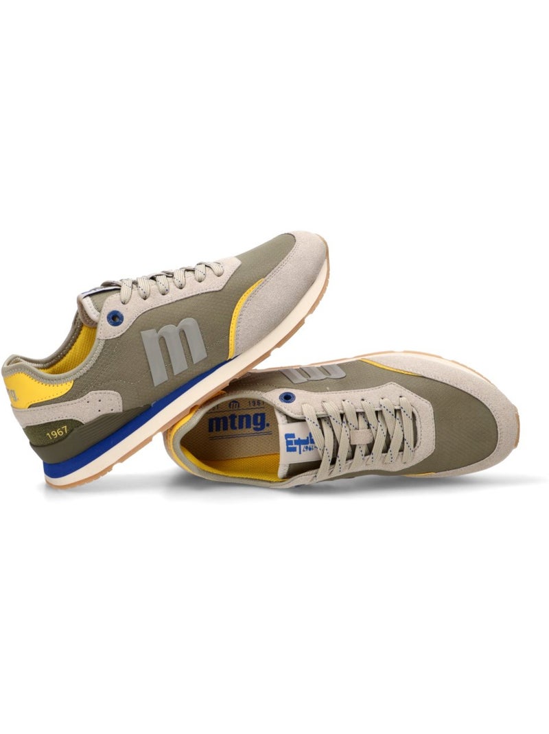 Deportivas Casual Hombre Suela Plana - Mustang Caqui - Kiabi