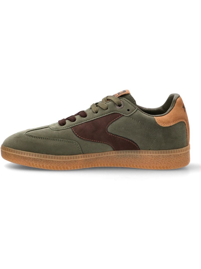 Deportivas Casual Hombre Suela Plana - Mustang Caqui - Kiabi