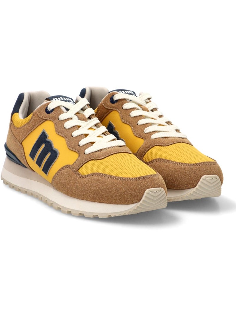 Deportivas Casual Hombre Suela Plana - Mustang Marrón - Kiabi