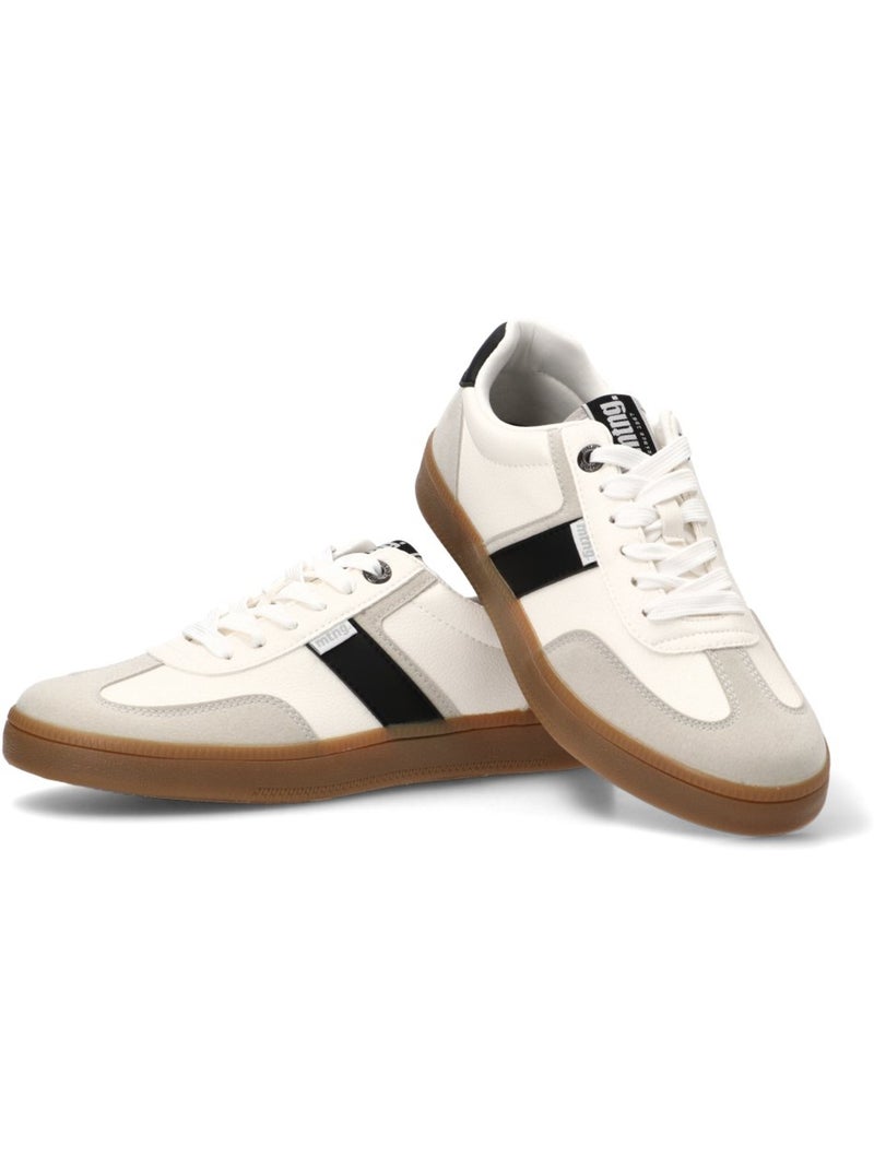 Deportivas Casual Hombre Suela Plana - Mustang Negro - Kiabi